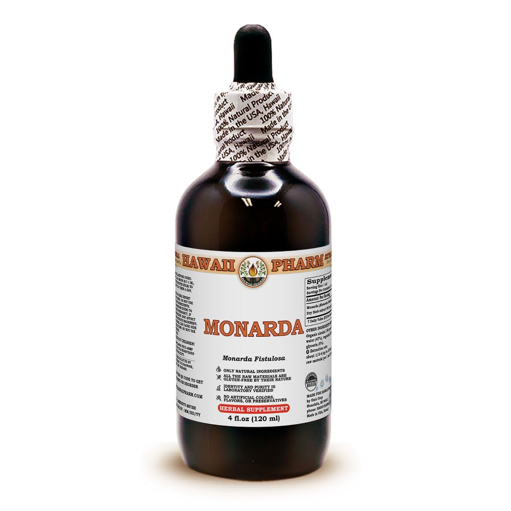Amazon.com: Monarda Liquid Extract, Monarda (Monarda Fistulosa